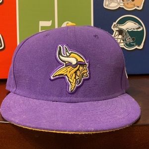 Minnesota Vikings Purple fitted cap